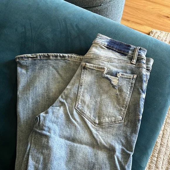 NWT Lucky Brand Jeans Stevie High Rise Flare Petite Length - Picture 2 of 6